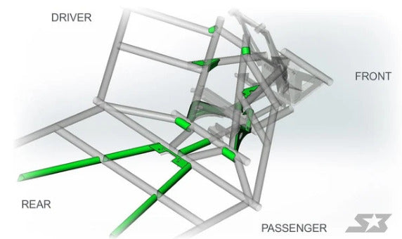 Weld-In Chassis Gusset Kit