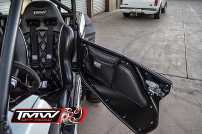 TMW Door bags for our 2 seat RZR doors