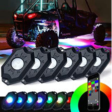 ROCK LIGHS (6) BLUETOOTH